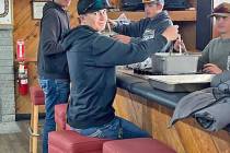 Pati Harhay/Special to the Times-Bonanza Tonopah high schoolers Franco Caldera, Remington Cobb, ...