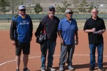 Donna Merlino/Special to the Times-Bonanza Pahranagat Valley head softball coach Mike Sparrow, ...